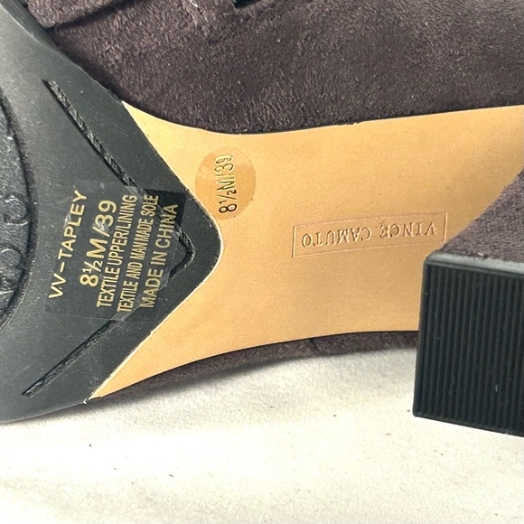 NWOB Size 8.5 Vince Camuto Tapley Brown Suede Over the Knee Thigh High Boots - Picture 12 of 14